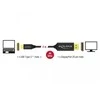Delock Atrakinimo kabelis USB Type-C™ kištukas > Displayport kištukas DP-Alt režimas 4K 60 Hz 2 m