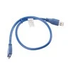 LANBERG CA-US3M-10CC-0005-B kabelis USB 3.0 Micro AM-MBM5P 50cm