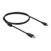 Delock Atrakinimo kabelis USB 2.0-A > USB mini-B 5 kontaktų 1 m vyriškas / vyriškas