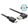 Kabelis USB Delock USB-A - 0.5 m Juodas (85175)