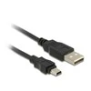 Delock kabelis USB 2.0-A kištukas > mini B 5 kontaktų kištukas 3 m