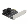 Delock karta PCI Express x1 - 4x interna
