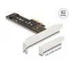 PCI EXPRESS X4 CARD->1X M.2 NVME KEY M VIDINIS DELOCK