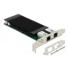 KARTA SIECIOWA DELOCK PCI EXPRESS X4 2X RJ45 1GB POE+