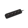 LANBERG PS0-04E-0150-BK 1.5M Juodas 4X 230V Lanter EXTENSION PL. CABLE FROM FULL COPPER