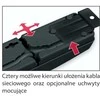 Hsk Data Acar Galios juosta Acar F5 viršįtampis 5 lizdai 5m juodas tiesus kištukas (W0103)