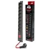 Acar R8 Power 8 gniazd 230V PL 10m 16A juoda