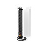 HSK DATA acar S8 FA RACK Juodas 8 AC lizdas (-ai) 230 V 5 m