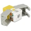 MODUŁ KEYSTONE GNIAZDO RJ45->LSA KAT.6 UTP DO PUSZKI MONTAŻOWEJ Geltonas DELOCK