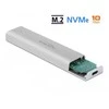 „Delock“ išorinis korpusas, skirtas M.2 NVMe PCIe SSD USB Type-C™ lizdui
