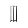 Atviras stovas Lanberg 42U 600X800, juodas