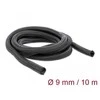 OPLOT NA CABLE DELOCK 10M 9MM JUODA POLIESTERIS