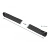 Delock pinta žarna su užtrauktuku karščiui atspari 1 mx 30 mm juoda