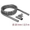 OPLOT NA KABLE DELOCK 2.5M 20MM SPIRALNY Z NARZĘDZIEM PILKA POLIETYLEN