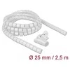 OPLOT NA KABLE DELOCK 2.5M 25MM SPIRALNY Z NARZĘDZIEM BALTA POLIETYLEN