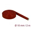 OPLOT NA KABLE DELOCK 2M 10MM OGNIOODPORNY POWŁOKA KRZEMOWA Raudonas