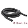 DELOCK kabelio jungtis 2M 19MM prailginamas juodas
