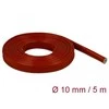 OPLOT NA KABLE DELOCK 5M 10MM OGNIOODPORNY POWŁOKA KRZEMOWA Raudonas