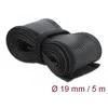 DELOCK kabelio jungtis 5M 19MM JUODA VELCRO poliesteris
