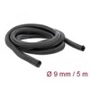 OPLOT NA KABLE DELOCK 5M 9MM JUODA POLIESTER