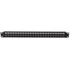 PATCH PANEL 24 PORT 1U 19" LIŠTO F TIPO VAMŠIS JUODA LANBERG