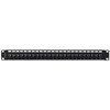 PATCH PANEL 24 PORT 1U 19" LIŠTO F TIPO VAMŠIS JUODA LANBERG
