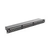 LANBERG PPS6-1024-B Patch Panel 24 prievadai 1U kat. 6 ekranuoti judai