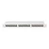 LANBERG patch panel 24 port 1U kat.6A FTP pilkas