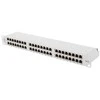 Lanberg Patch Panel 48 port 1U 19" kat.6 FTP ekranowany pilka