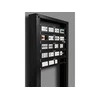 DeLock Patchpanel 19 2HE mit4x 90,5x45,2mm Ausschnitt Juodas