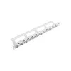 LANBERG PPKS-1224-S keystone Patch Panel Blank 24 port Staggeged 1U with Organizer pilkas