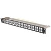 Lanberg Patch Panel tuščias 48 prievadas 1U 19" FTP Keystone juoda moduliams