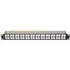 Lanberg Patch Panel tuščias 48 prievadas 1U 19" FTP Keystone juoda moduliams