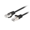 Lanberg PCF6-20CC-0500-BK tinklo kabelis Juodas 5 m Cat6 F/UTP (FTP)
