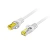 LANBERG patchcord cat.6A S/FTP LSZH CU 5m pilkas