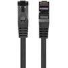 PATCHCORD KAT.8.1 S/FTP LSZH CU 3M JUODA FLUKE PASSED LANBERG