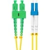 Lanberg šviesolaidis SM LC/UPC - SC/APC duplex 2.0m geltonas