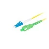 LANBERG šviesolaidinis patchcord SM LC/UPC-SC/APC simplex 2m LSZH g657a1 3.0mm geltonas