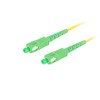 LANBERG Fiber optic patchcord SM SC/APC-SC/APC SX A1 1m