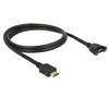 Delock Delock HDMI – HDMI kabelis 1m juodas (85102)