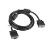 LANBERG CA-VGAC-10CC-0018-B+ ilgintuvas VGA M/F ekranuotas feritu 1,8 m storio