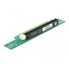 Delock stovo kortelė PCI Express x16, pasukta 90° į kairę