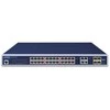 Šakotuvas Planet 24-Port 10/100/1000Mbps 802.3at PoE + 4-Port Gigabit TP/SFP Combo valdomas jungiklis / 440W