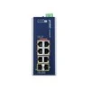 Šakotuvas Switch Planet PLANET Industrial 4-Port GE 802.3at + 2 GE + 2 100/1000X SFP