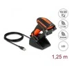 „Delock“ pramoninis brūkšninių kodų skaitytuvas 1D ir 2D, skirtas 2,4 GHz arba „Bluetooth“.