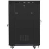 Lanberg FF01-6622-12BL rack spintelė 22U Laisvai stovinti lentyna Juodas