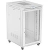 Lanberg grindų spintelė 19" 27U 800x1000 rutulinės perforuotos durelėmis LCD V2