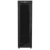 Lanberg grindų statoma rack spintelė 19" 42U 600x1200 juoda stiklinių durų LCD