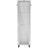 LANBERG laisvai pastatoma stelažinė spintelė 19/42U 600x800 stiklinių durelių LCD plokščias komplektas pilkas V2