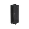 LANBERG stovo spintelė 19 colių 42U 600x1000 juodų tinklinių durų LCD